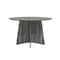 Mayline Medina Round Conference Table, Grey Wood Top, Gray Steel Frame, 48 in Dia x 29.5 in H MNCR48LGS - alternate 3